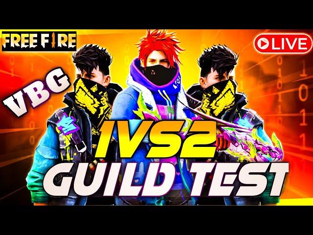 FREE FIRE LIVE TELUGU||#1V2GUILDTEST||#VENKATBHAIGAMING||#freefirelive#freefirelivetelugu||#VBG