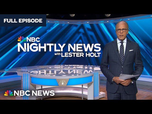 Nightly News Full Broadcast - Sept. 30