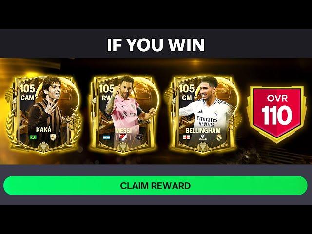 BEAT Me, WIN 110 OVR TEAM in FC MOBILE