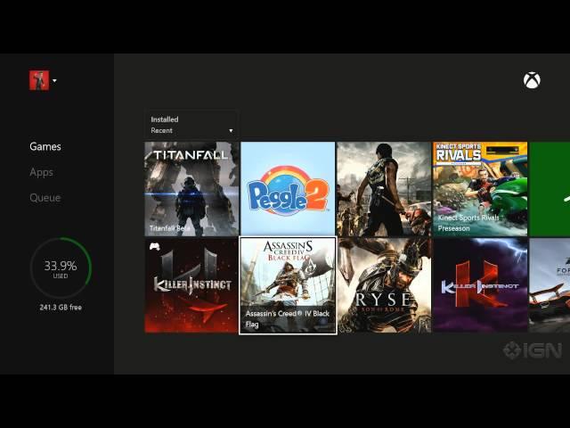 Xbox One Dashboard Update Walkthrough