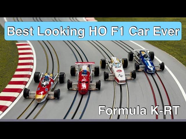 The most scale appearing HO F1 slot car ever! - Formula K-RT by Greg Kondrek