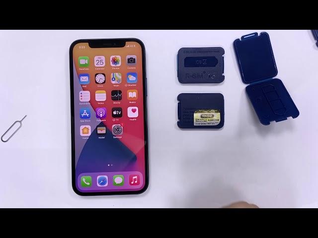 R-SIM16  Free sim iccid unlock for iPhone 6-12 pro max , IOS14 /5G
