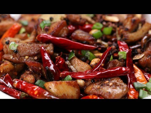 Super Spicy Szechuan Chicken