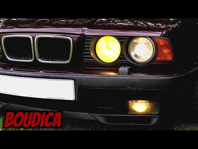 Subscriber Made Us Do It.. BMW E34 Yellow Headlights!