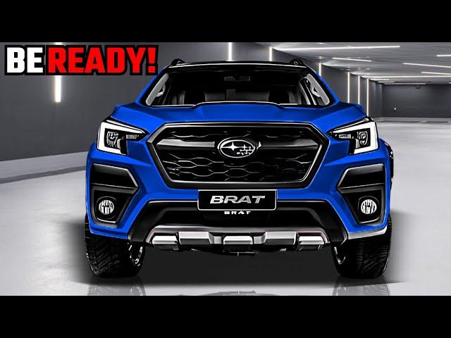 2024/2025 Subaru Brat Unveiled! - The Most Powerful Pickup?!