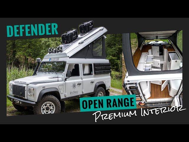 Land Rover Defender: "Open Range" Overland Edition. Handmade in Germany