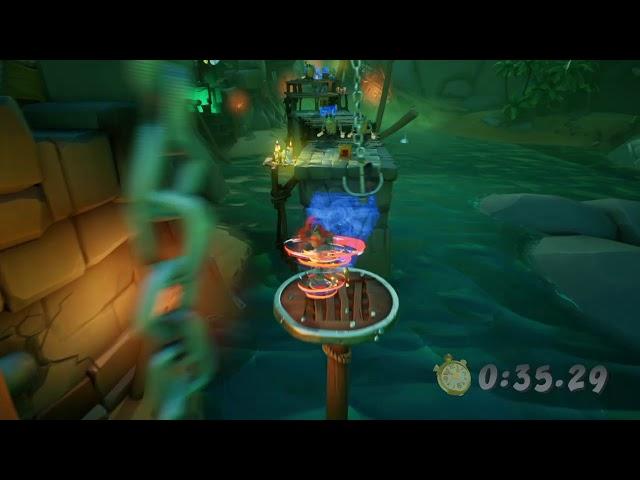 Crash Bandicoot 4 — Jetboard Jetty — Platinum Time Trial Relic