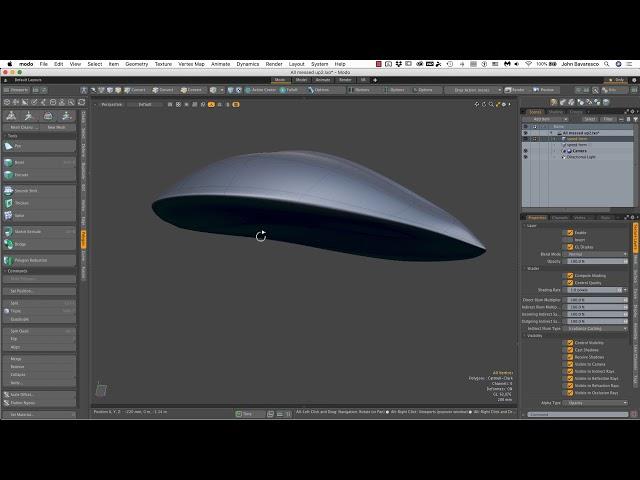 Modo Footwear Design - Lesson 1: 3. Meshed Up