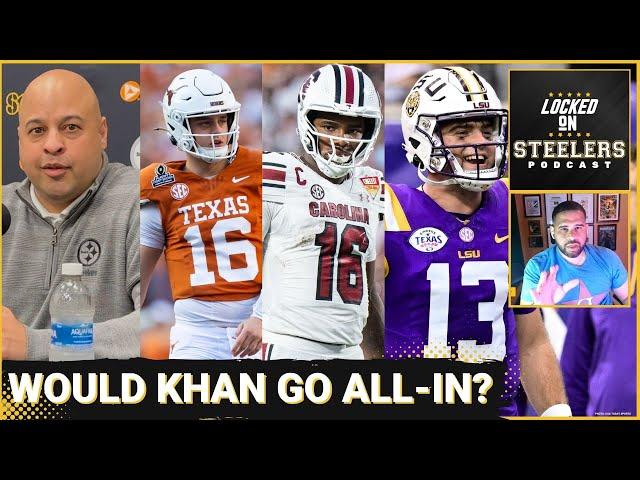 Steelers' 2026 QB Draft Plan: Will Omar Khan Go All-In? | Will Aaron Rodgers Come Back for Year Two?