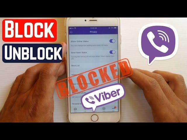 How to Block & Unblock Someone on Viber