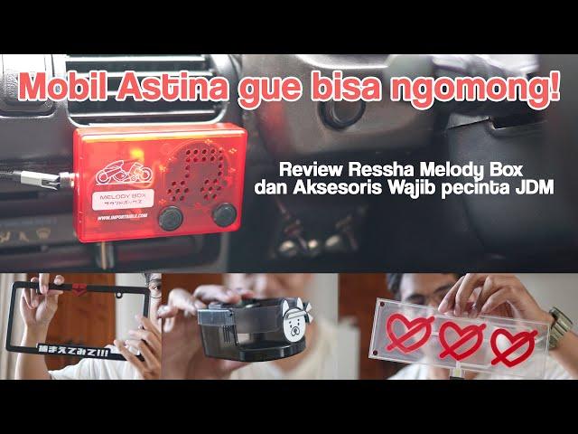 MOBIL GUE BISA NGOMONG! Review Ressha / Anime Melody box by Import Bible #projectMazdaAstina