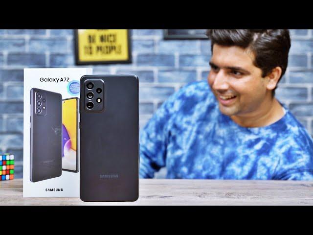 Samsung Galaxy A72 Unboxing & Quick Review