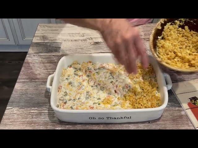 Mama Sue makes VEG-ALL CASSEROLE | What to take to your church's pot luck dinner | Southern recipe