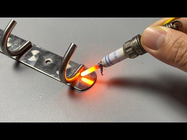 Don't throw away old Batteries! Genius invention with Welding Machine