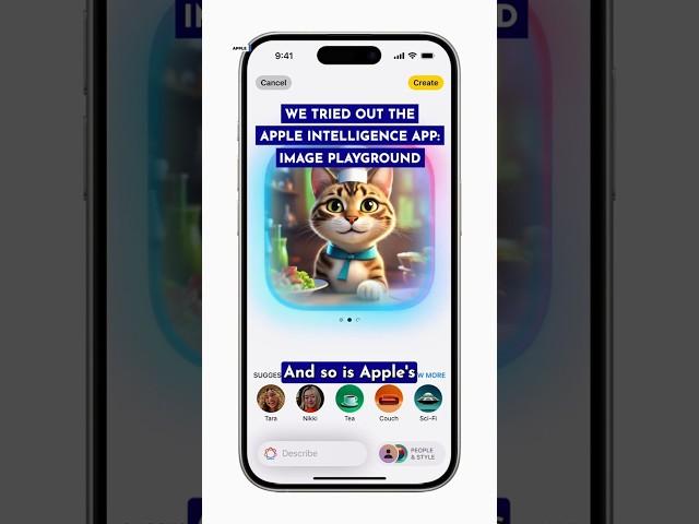 Hands On With Apple's New Image Playground App Powered by Apple Intelligence
