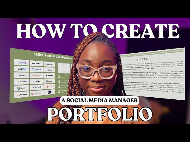 How to create a Social Media Manager Portfolio: Step-by-Step Guide (2025 Edition)