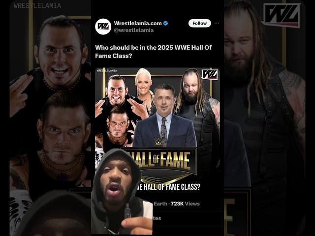 WHO SHOULD BE A 2025 HALL OF FAMER ? #wwe #wrestling