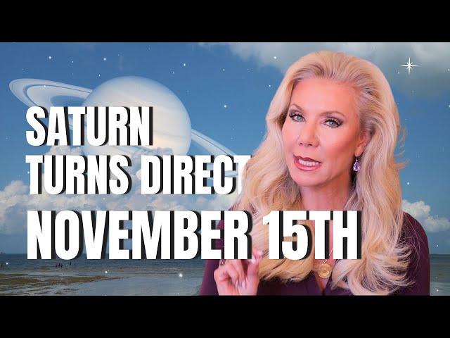 Saturn's DIRECT Turn is About to CHANGE Your Life Forever!