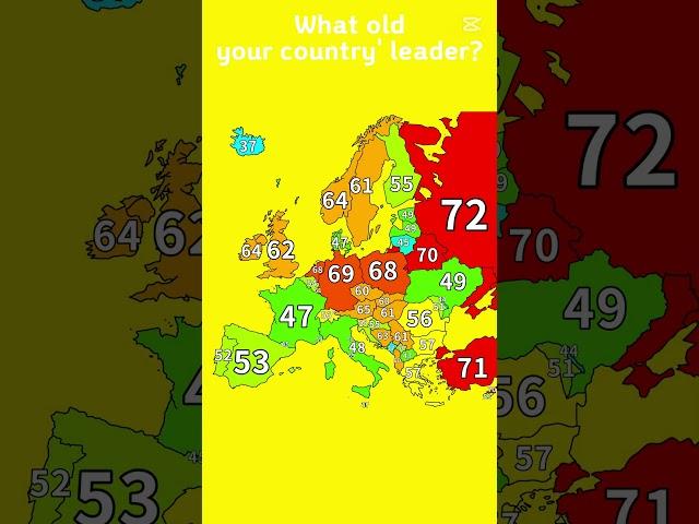 How old your country's leader?