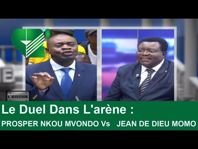 Le Duel Dans L'arène : PROSPER NKOU MVONDO Vs   JEAN DE DIEU MOMO (L’ARÈNE DU 05/08/2018)