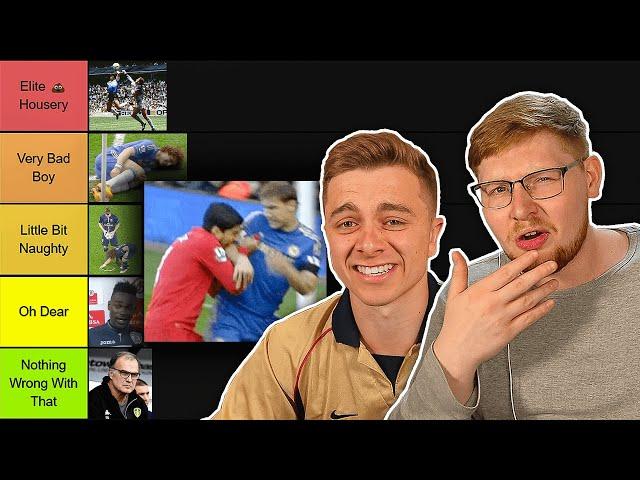 Rating Football's Iconic CHEATING Moments ft. ChrisMD