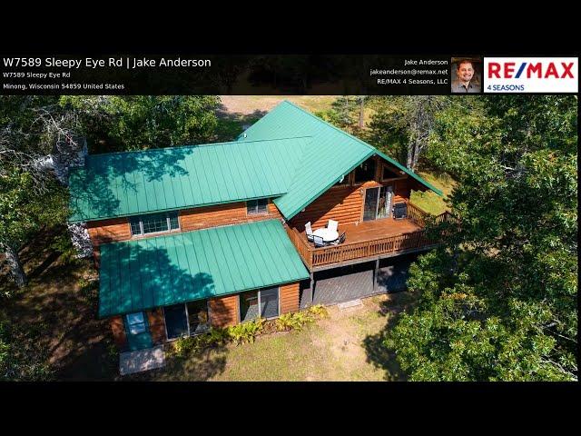 Minong, Wisconsin Lake Home for Sale | W7589 Sleepy Eye Rd | Jake Anderson