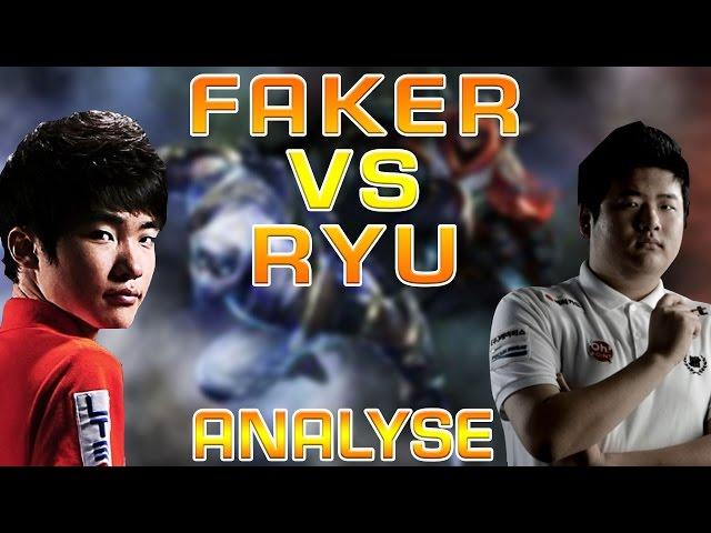 Outplayed #1: Faker vs Ryu - Zed vs Zed - Analyse [GER]