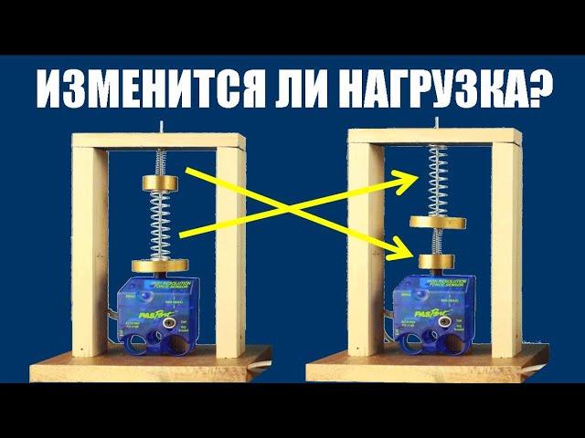 Грузы и пружины: изменится ли нагрузка?