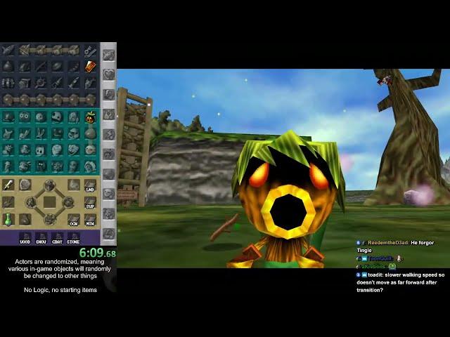 Majora's Mask Randomizer with actors randomized