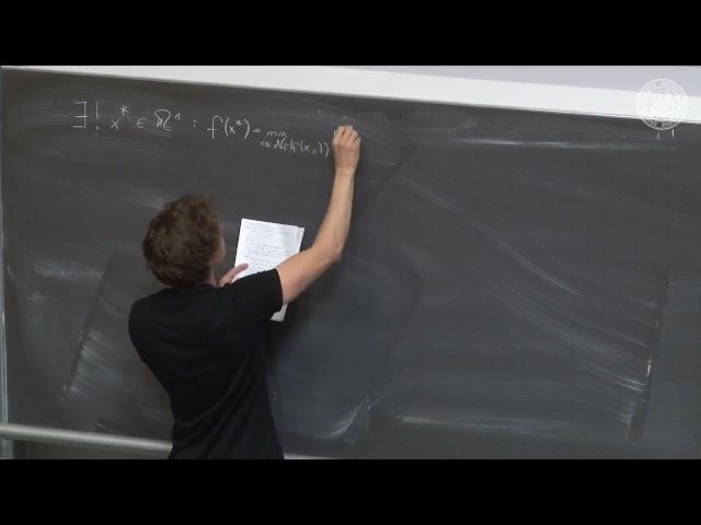 Diskretisierungs- und Optimierungsmethoden - Vorlesung 22 - 20130702