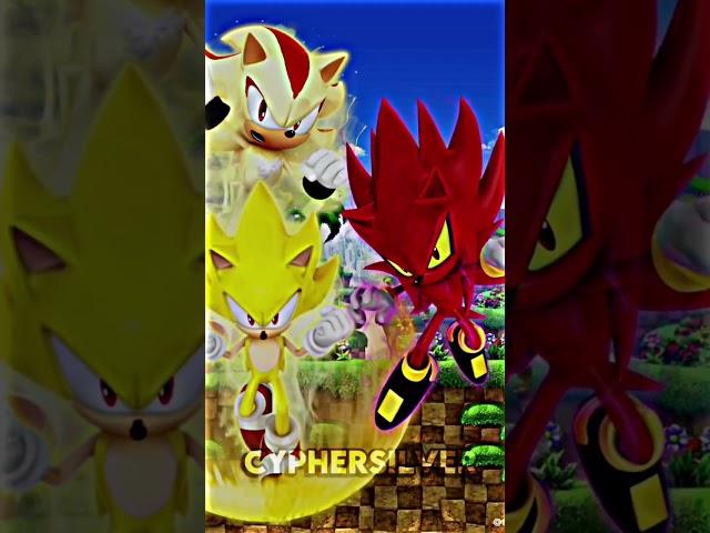 Sonic and Shadow Vs Nazo Who is strongest