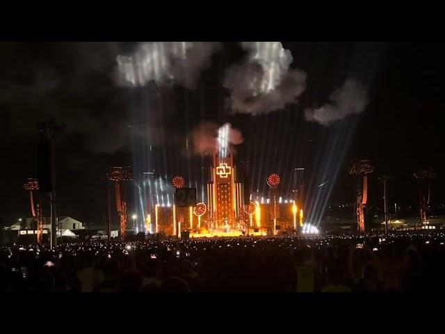 Rammstein Sonne (live) RFC arena Campovolo Reggio Emilia 2024