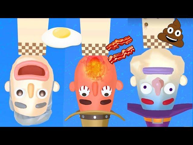 Sandwich Runner - Gameplay Walkthrough - All Levels (IOS, Android)