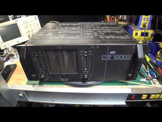 Peavey CS-1200x Amplifier Repair