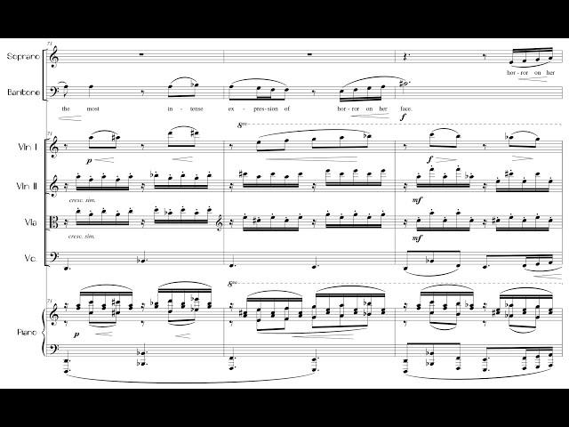 George N. Gianopoulos - The Last Silent Voice, an Opera in One Act, Op. 32b (2018) [Score-Video]