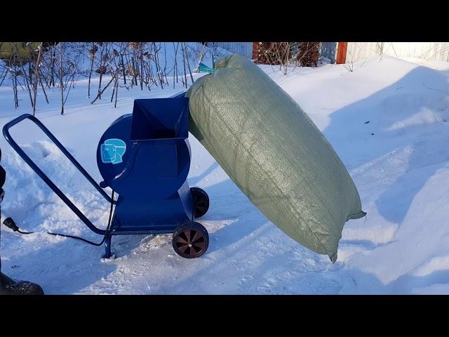 Садовый измельчитель веток - помощник при обрезке плодовых деревьев