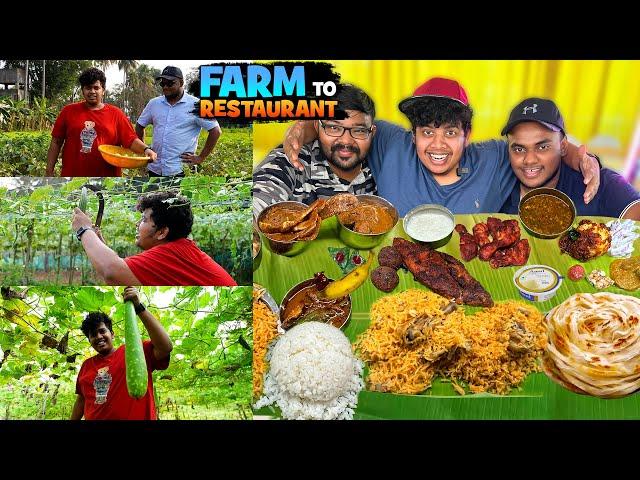 Rajabhogam வாழையிலை விருந்து | FARM TO TABLE - Irfan's View