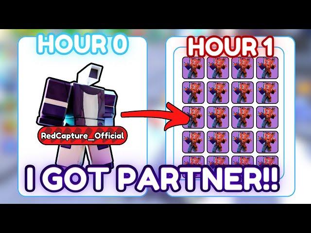 I GOT PARTNER!!!! | 1 Hours Trading Challenge in Roblox Toilet Tower Defense [Roblox]