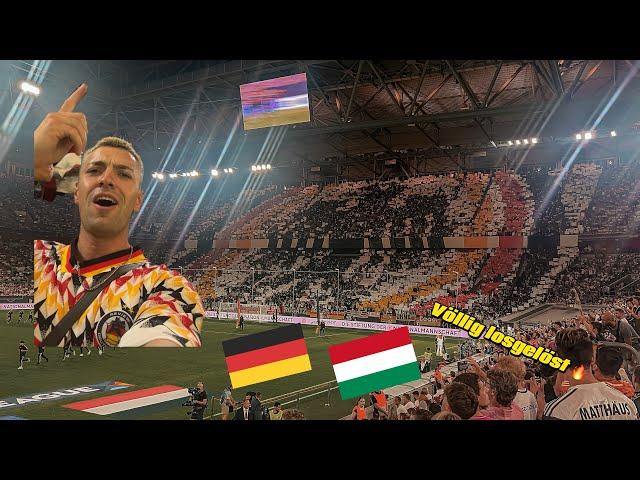 Deutschland vs Ungarn - Stadionvlog Nations Leaque   | Torfestival und Gänsehautmomente 