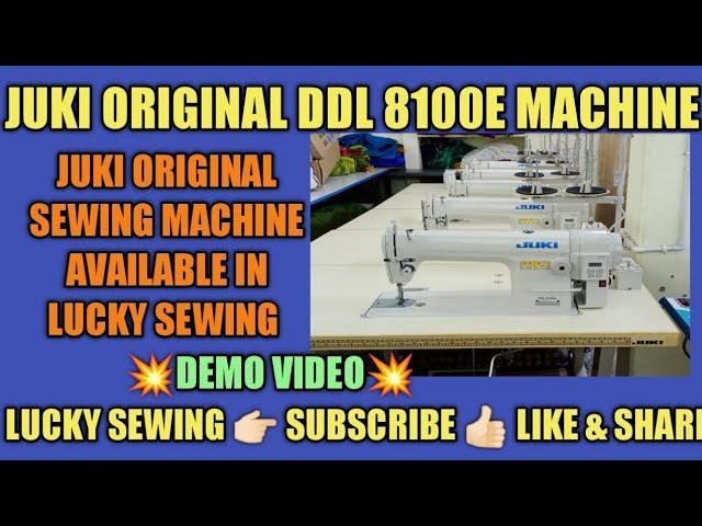 JUKI ORIGINAL DDL 8100e AVAILABLE IN MADURAI LUCKY SEWING 9962647695 #jukisewingmachine #sewing