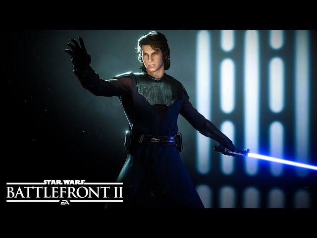 TCW GENERAL ANAKIN SKYWALKER SKIN GAMEPLAY! - Star Wars Battlefront 2