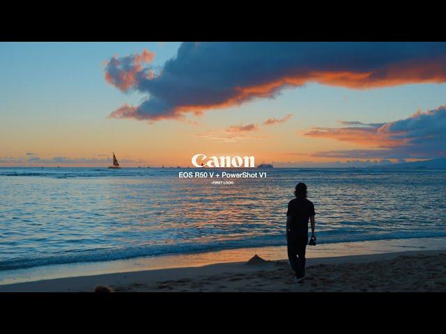 Canon EOS R50 V + PowerShot V1: Hawaii (My Honest Thoughts)