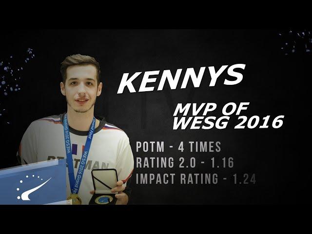 kennyS - HLTV MVP by ZOWIE of WESG 2016