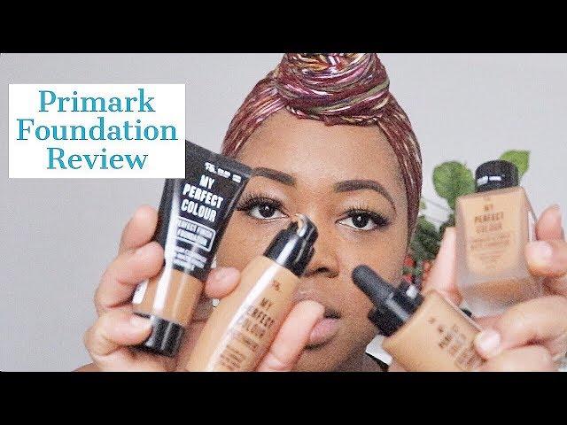 Primark Foundation Review and Testing | My Perfect Colour | STWFBLOG