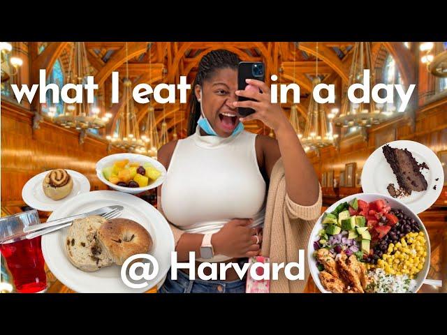 What I Eat in A Day at Harvard + Annenberg Dining Hall Tour