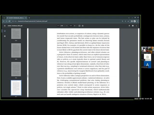 Active Inference ~ Parr, Pezzulo, Friston ~ Chapter 10 ~ BookStream #002.03