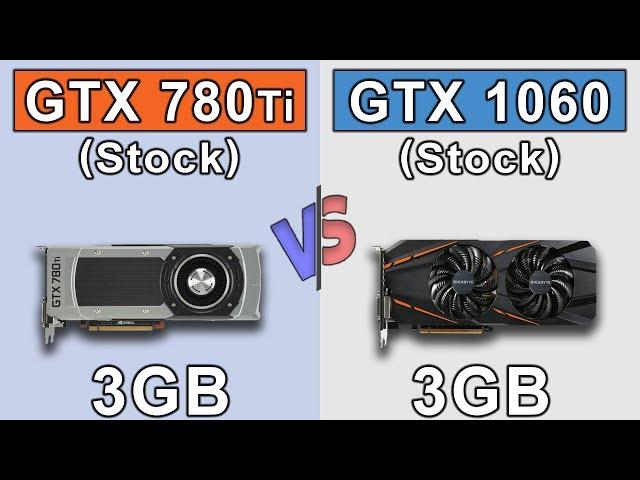 GTX 780 Ti (3GB) vs GTX 1060 (3GB) | Ryzen 5 1600 | New Games Benchmarks