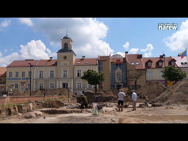 Najnowsze odkrycia archeologiczne na Starym Rynku w Łomży