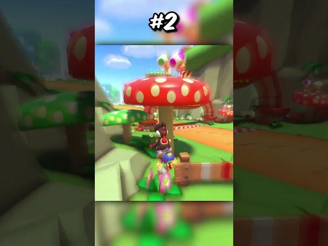 Best 5 Tracks to Time Trial in Mario Kart 8 Deluxe! #shorts