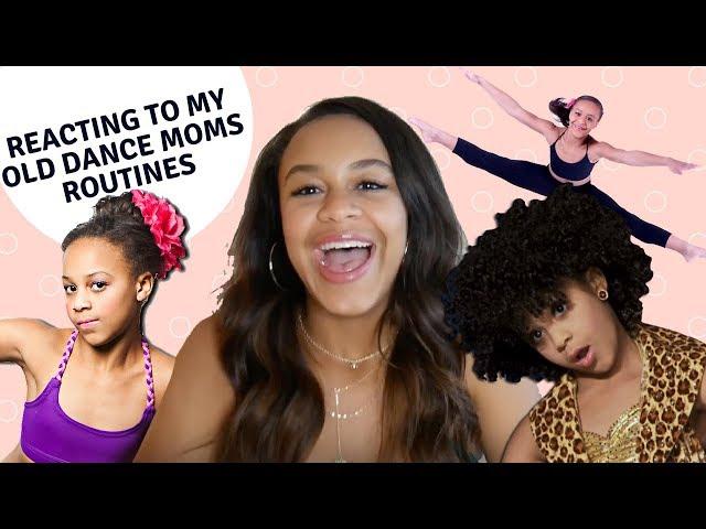 REACTING TO OLD DANCE MOMS ROUTINES | NIA SIOUX